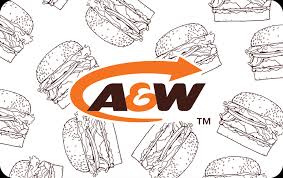 A&W $5 Gift Card
